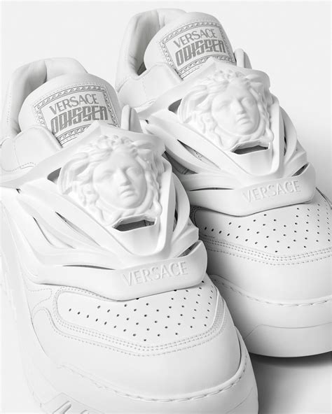 tenis versace mujer blancos|Versace sneakers price.